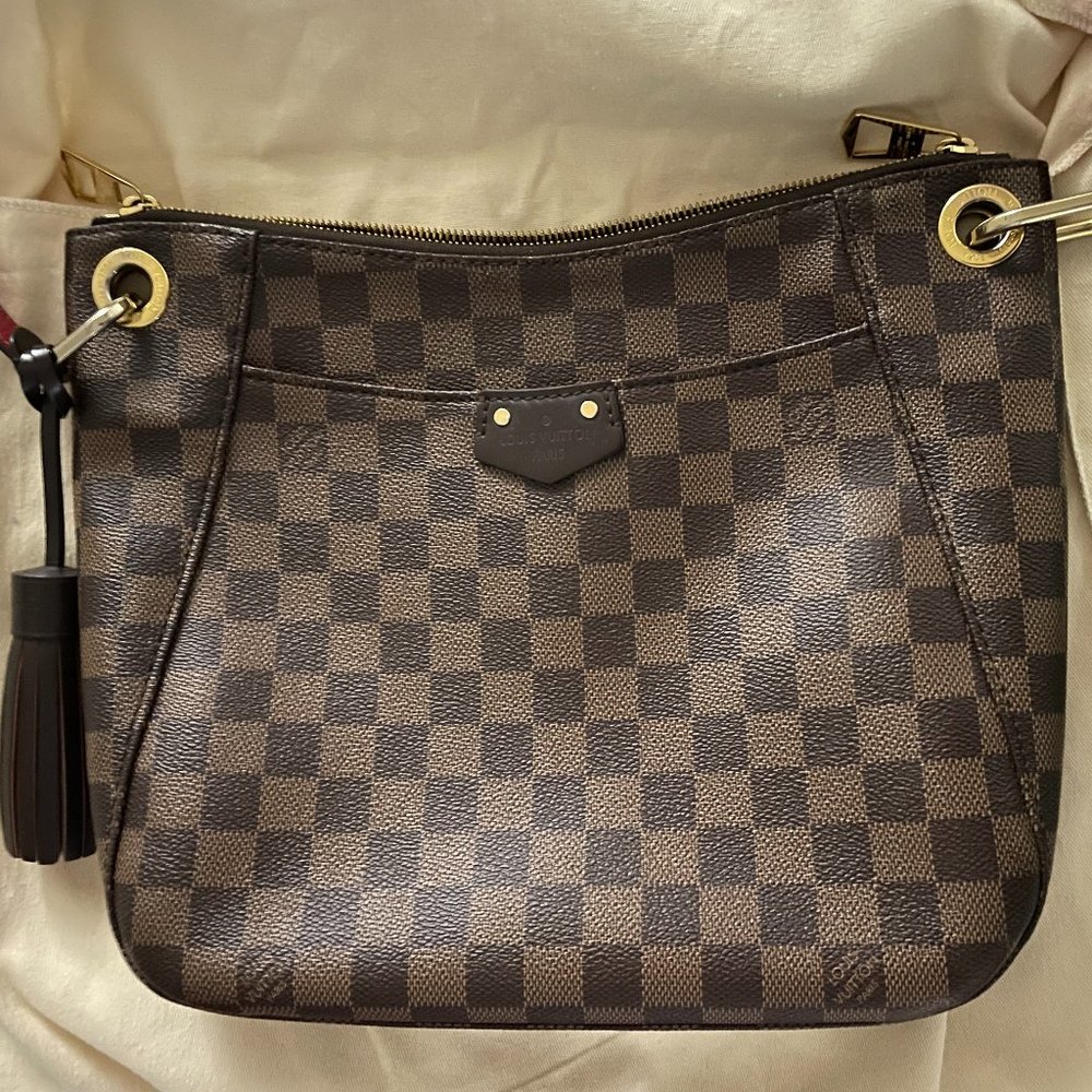 Louis Vuitton Besace South Bank Damier Ebene-VGUC